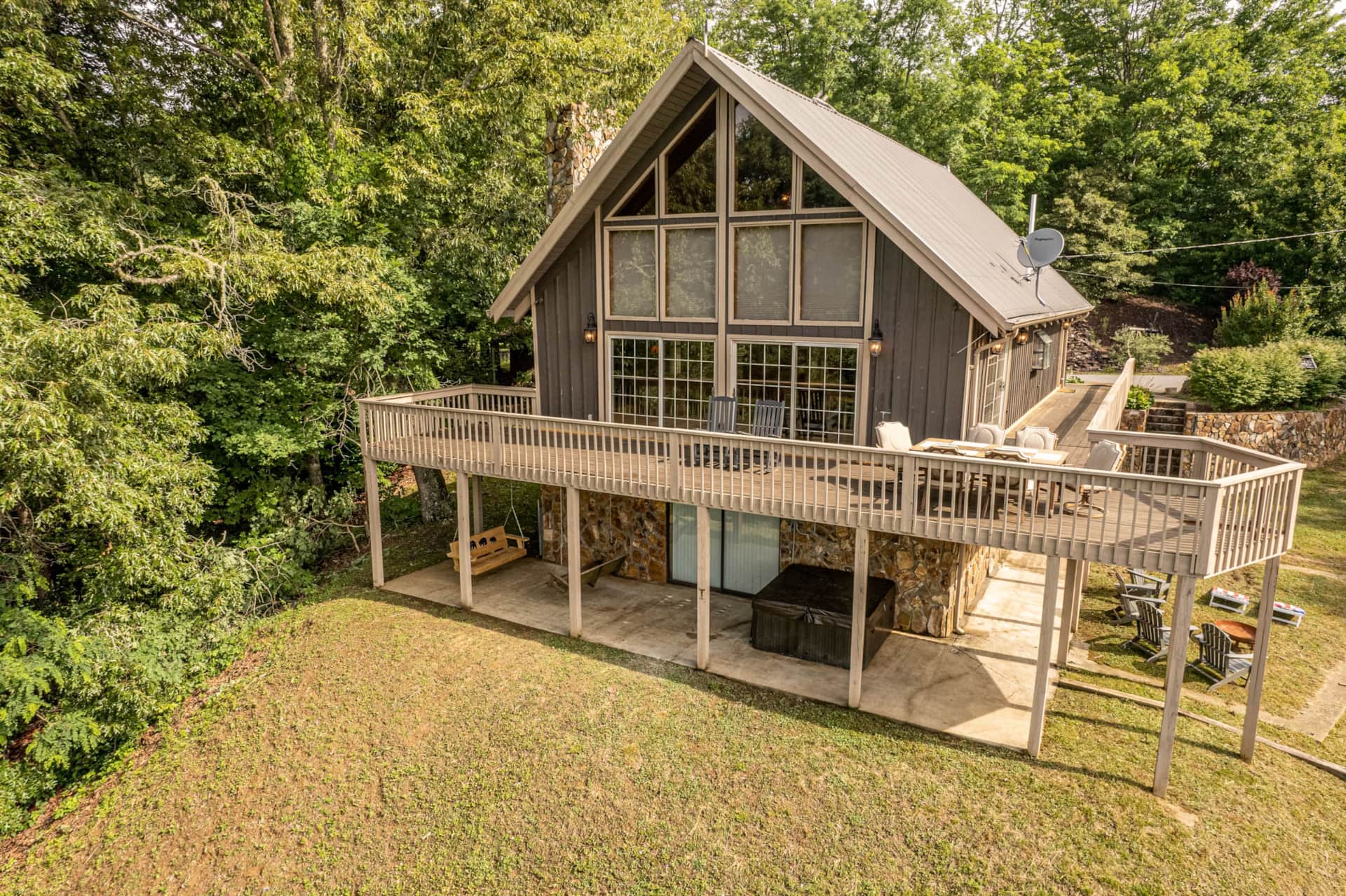 Jake C.'s photo of a cabin at Sky Bear Lodge near Fontana Dam, NC