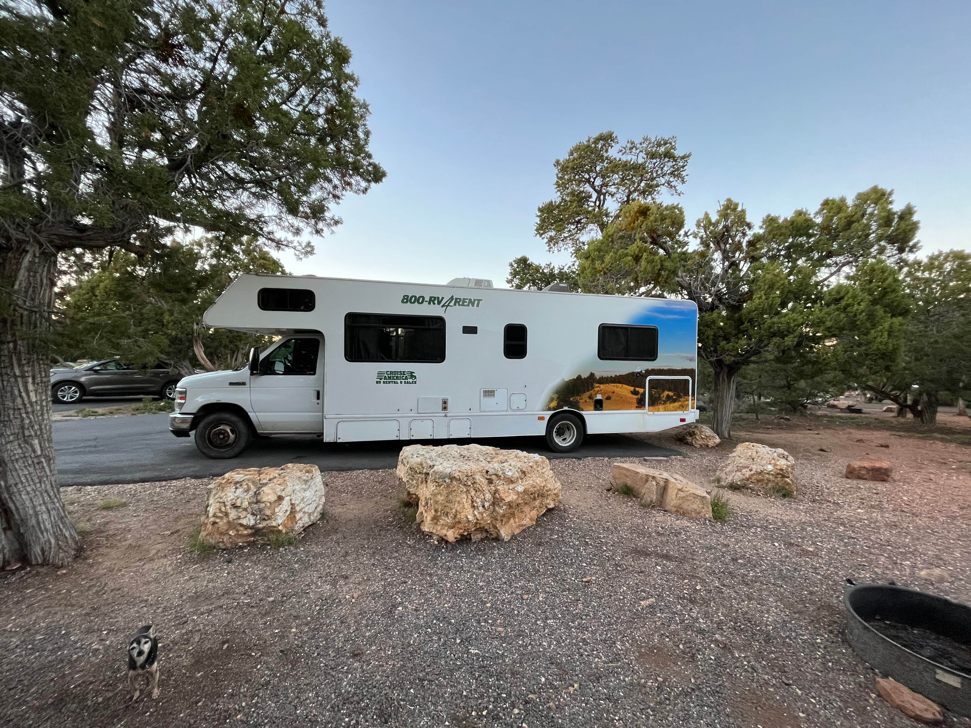 Imke's photo of rv camping at Desert View Campground — Grand Canyon National Park near Grand Canyon, AZ