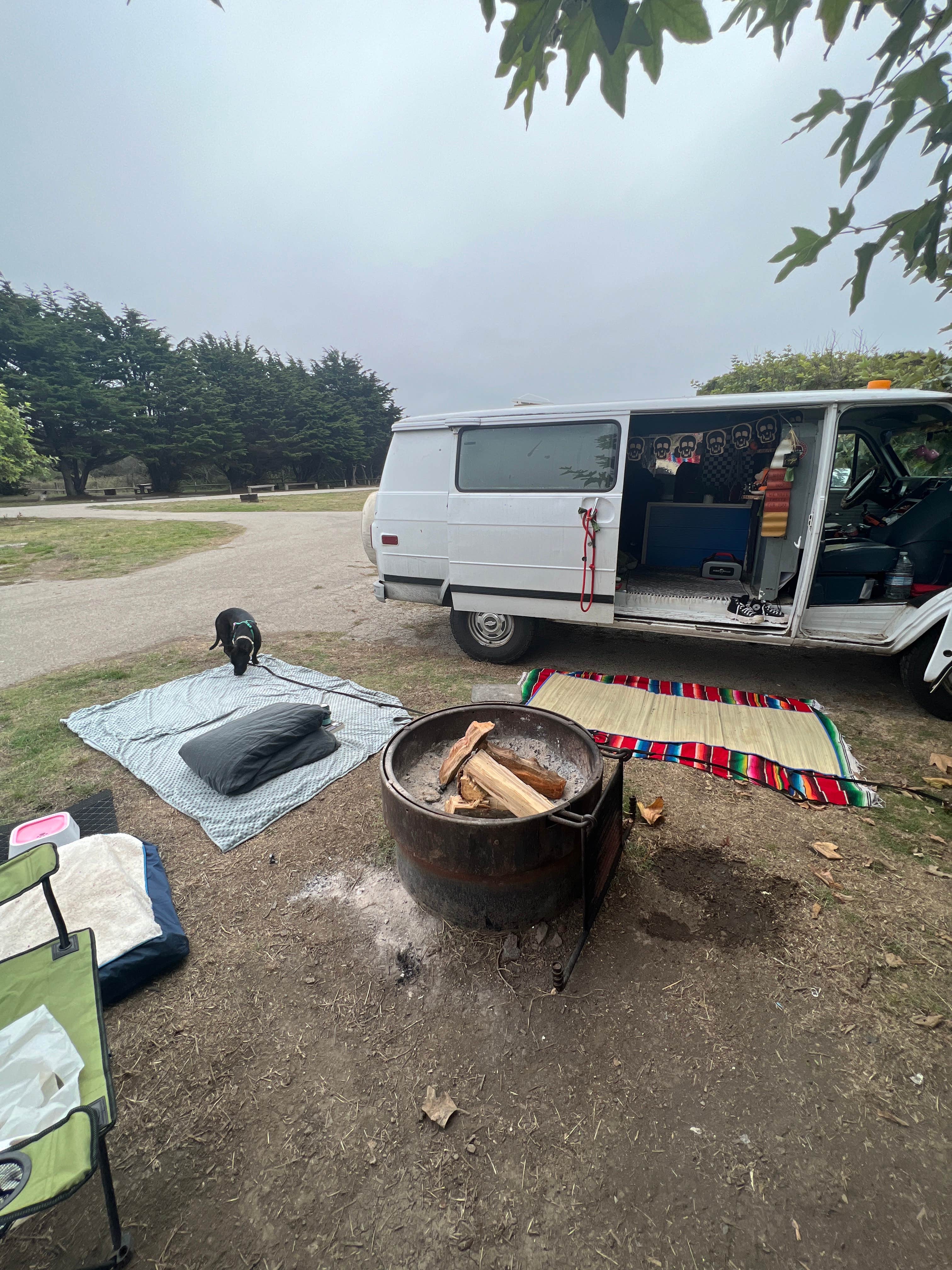 Care B.'s photo of rv camping at San Simeon Creek Campground — Hearst San Simeon State Park near Cambria, CA
