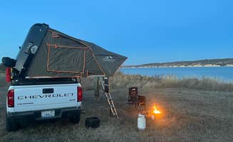 Chris N.'s photo of a dispersed camping area at COE Lake Francis Case West Chamberlain Recreation Area in South Dakota