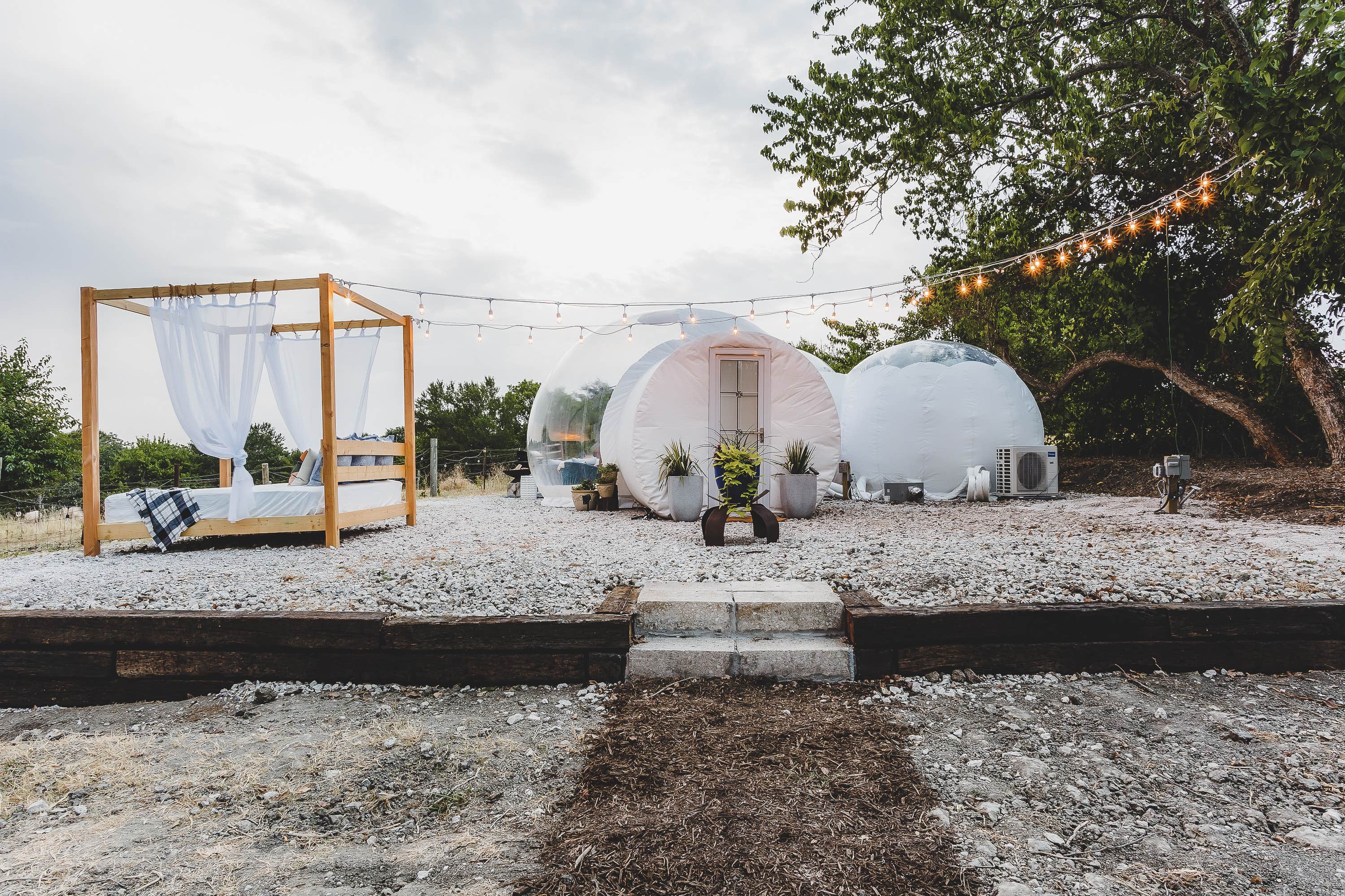 Camping near Texas Star Resort / Wildwood RV Campground: Crescent Moon Domes, Princeton, Texas