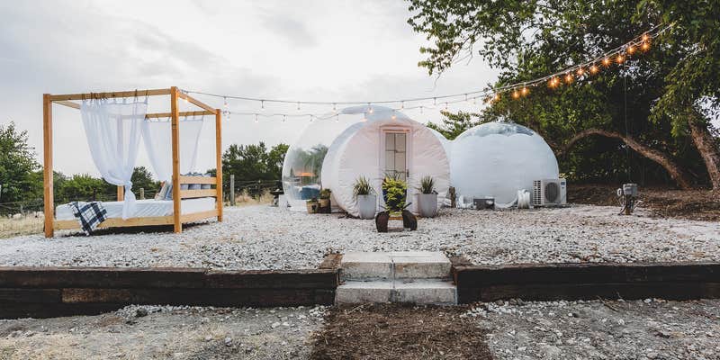 Camper submitted image from Crescent Moon Domes