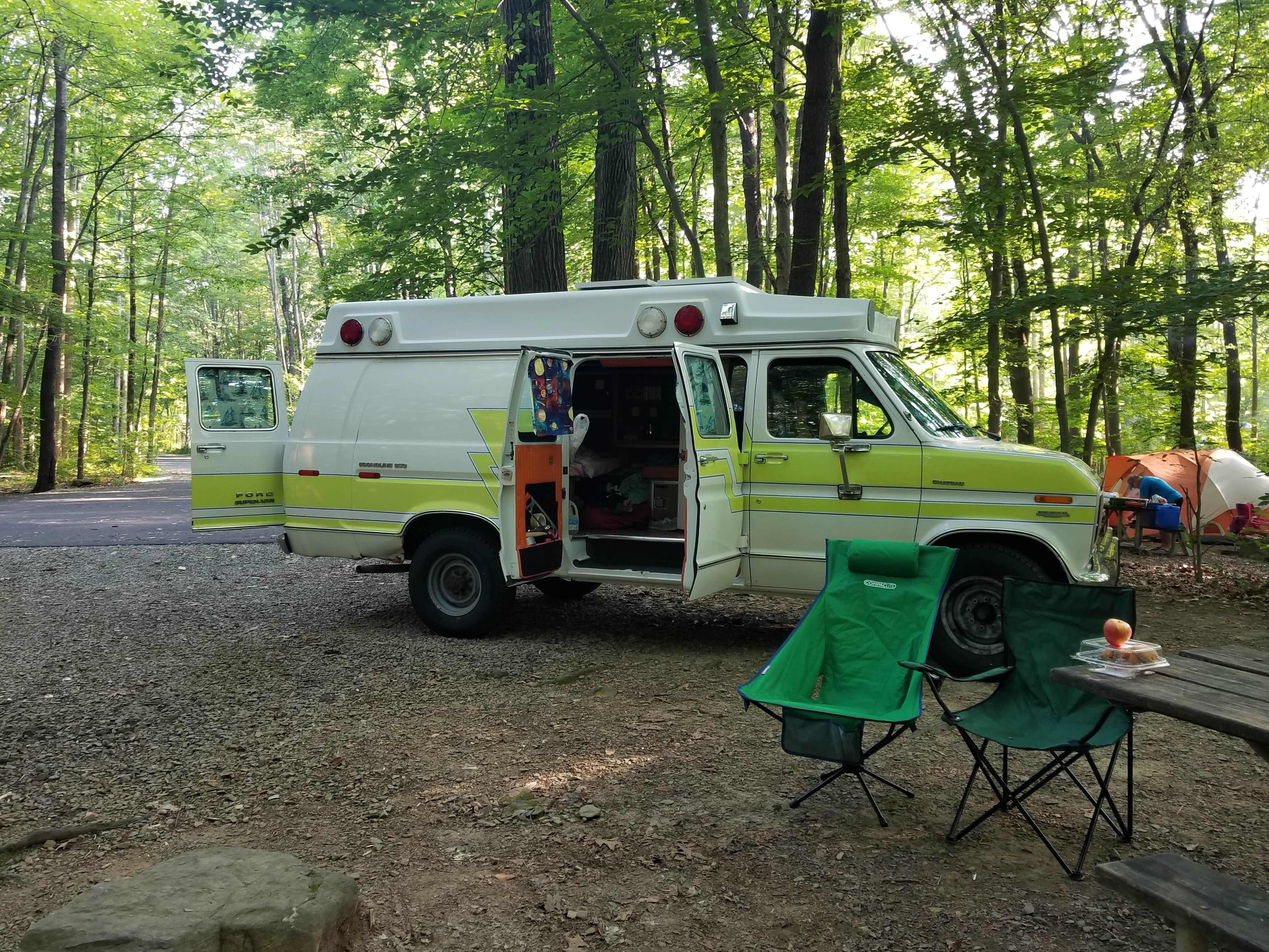 Jenna L.'s photo of rv camping at Kentuck Campground — Ohiopyle State Park near Accident, MD