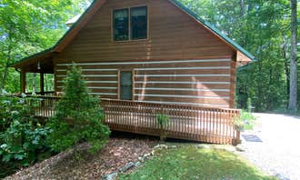 Camping near Ralph J. Andrews Campground: Carolina Moon Cabin, Glenville, North Carolina