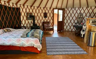 Rachel T.'s photo of glamping accommodations at Tranquillity Base near Colusa, CA