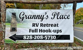 Camping near Mila's Bunny Farm: Granny's Place RV Resort, Micaville, North Carolina