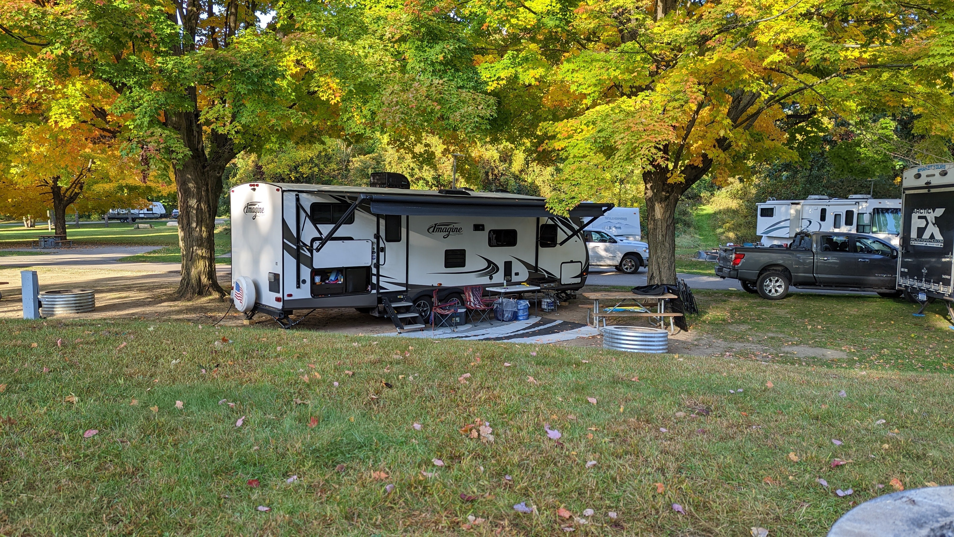 Camper submitted image from Portage Lake Campground — Waterloo Recreation Area - 1