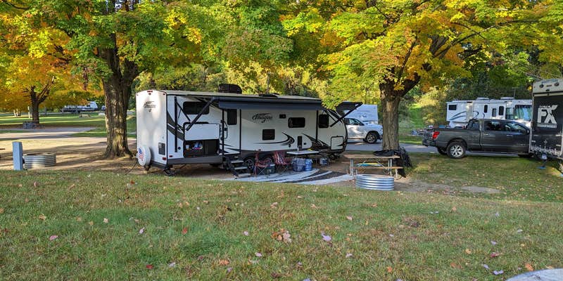 Camper submitted image from Portage Lake Campground — Waterloo Recreation Area