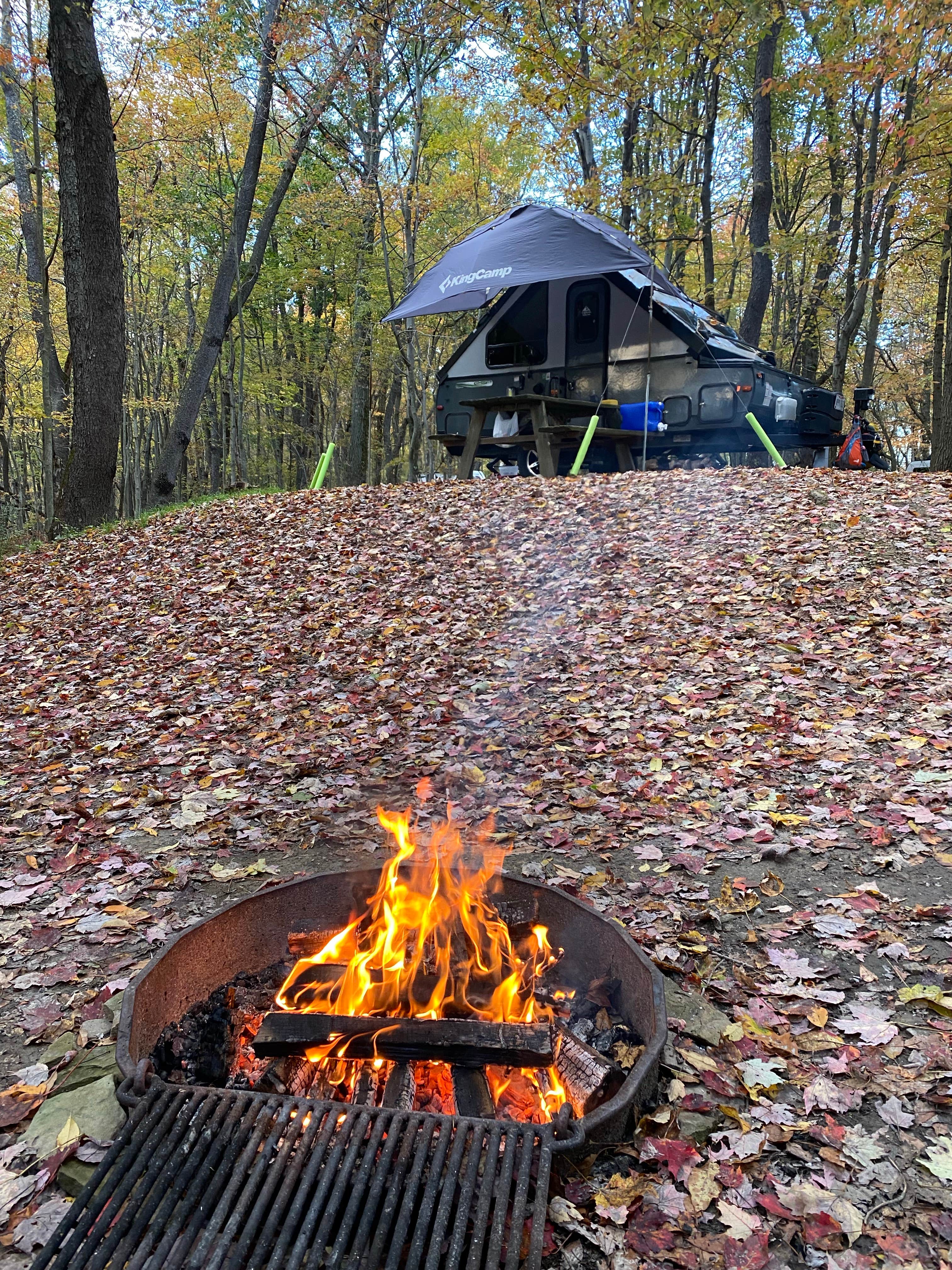 Camper-submitted photo at Tomlinson Run State Park Campground near Weirton, WV
