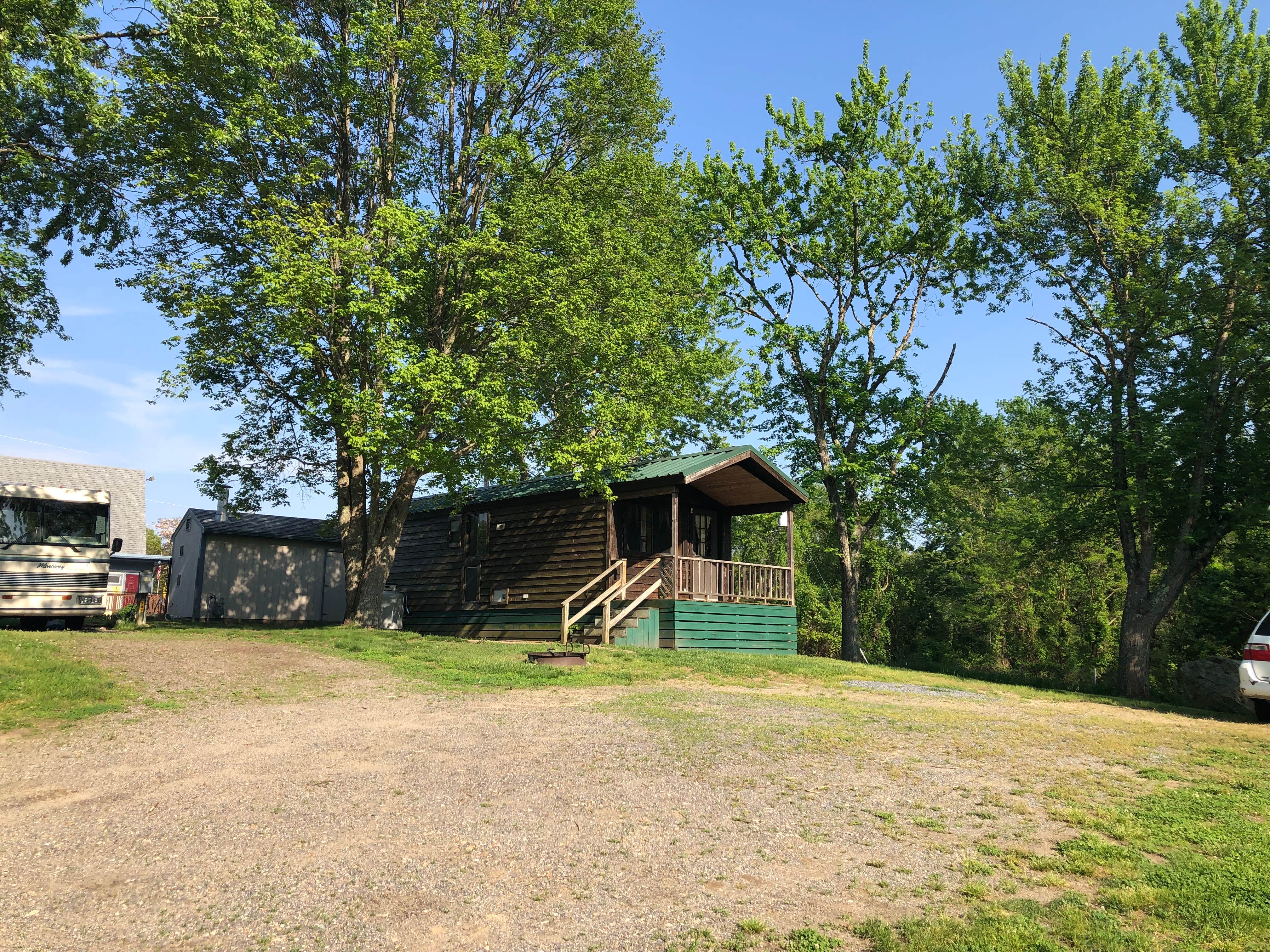 Kirk S.'s photo of glamping accommodations at Boston/Cape Cod KOA near Rockland, MA