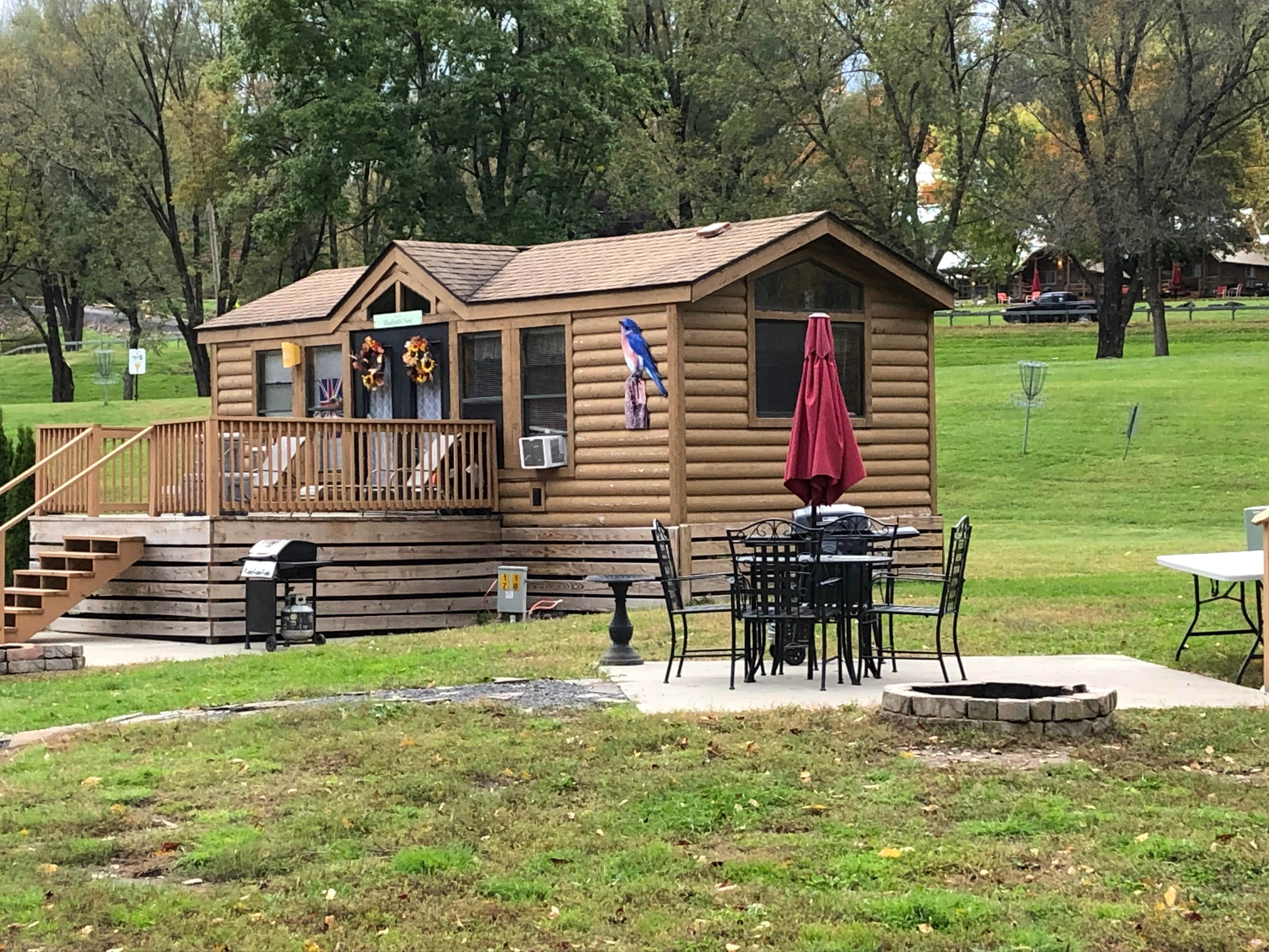 Kirk S.'s photo of glamping accommodations at Herkimer Diamond Mine KOA near Woodgate, NY