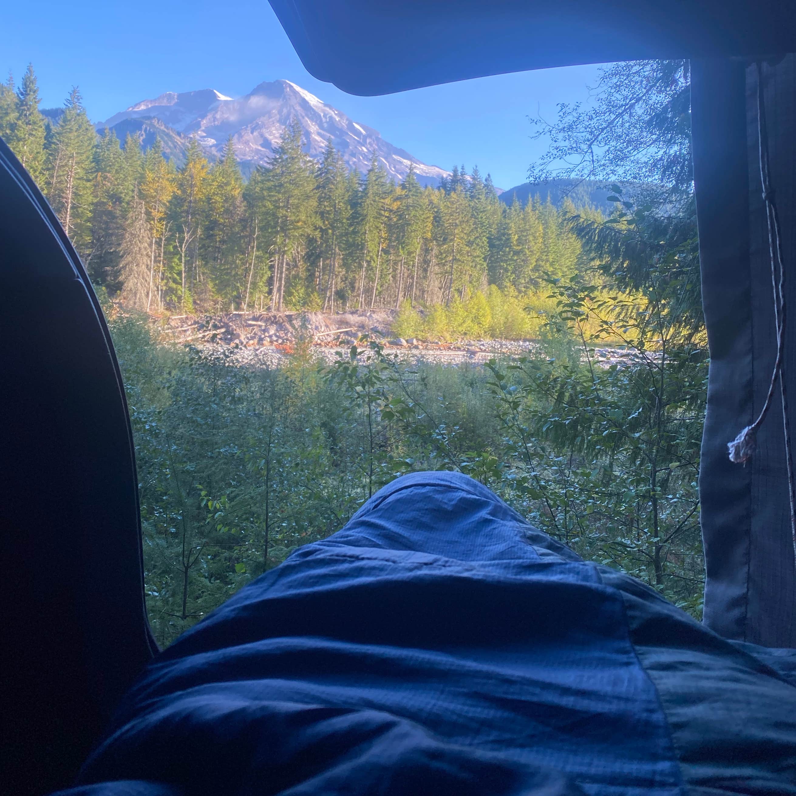 Skate Creek Dispersed Camping Longmire, WA