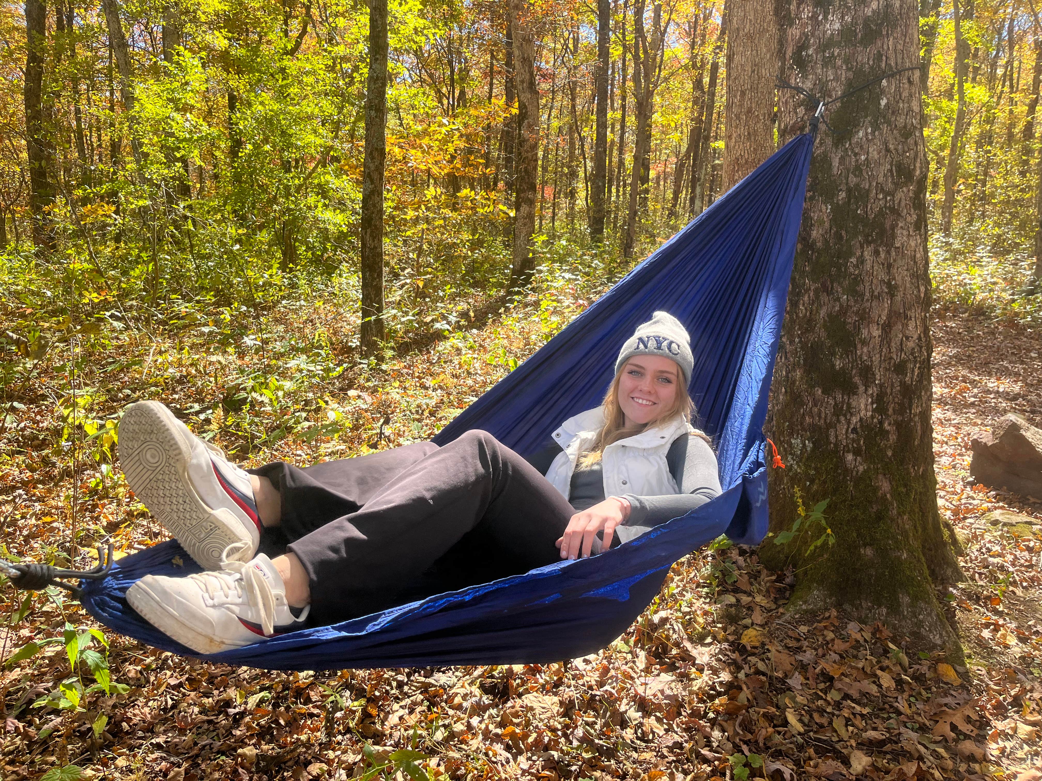 Gabrielle D.'s photo of a dispersed camping area at Ball Field Dispersed Camping Area near Mcdonald, TN