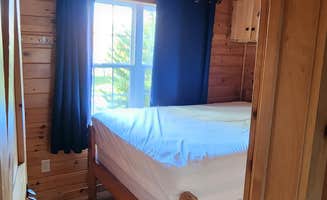 Matt R.'s photo of glamping accommodations at Bayley's Camping Resort near Buxton, ME