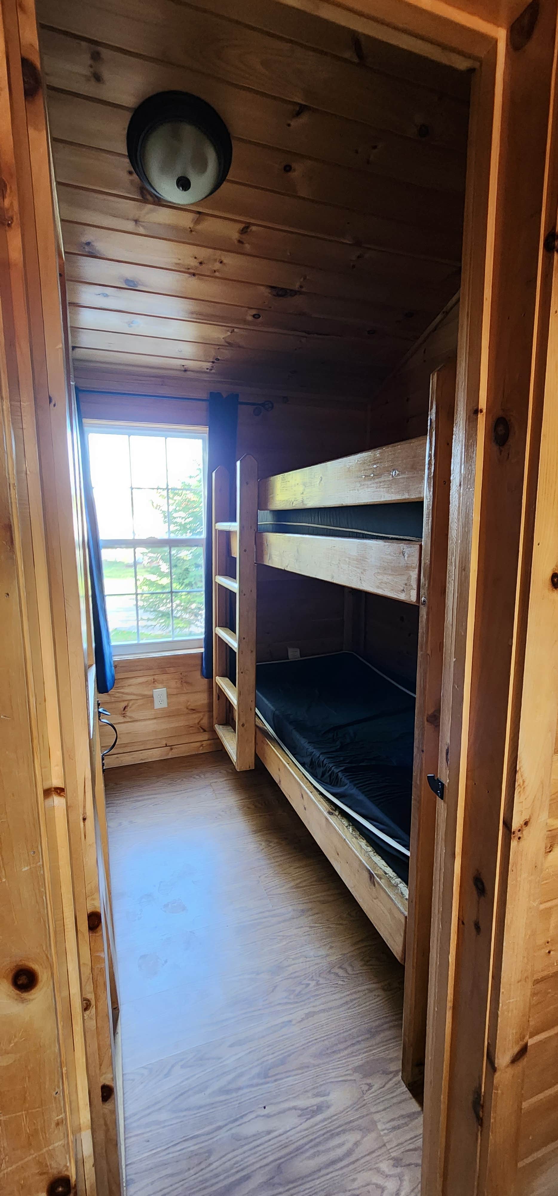 Matt R.'s photo of glamping accommodations at Bayley's Camping Resort near Southport, ME