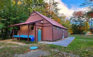 Matt R.'s photo of a cabin at Branch Brook Campground near New London, NH