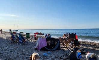 Camping near Old Chatham Road RV Resort: Sandy Neck Beach Park Primitive Campsites, West Barnstable, Massachusetts
