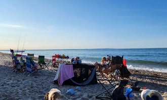 Camping near Sandy Terraces: Sandy Neck Beach Park Primitive Campsites, West Barnstable, Massachusetts