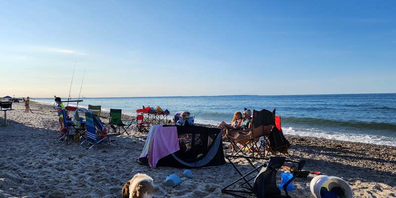 Camper submitted image from Sandy Neck Beach Park Primitive Campsites