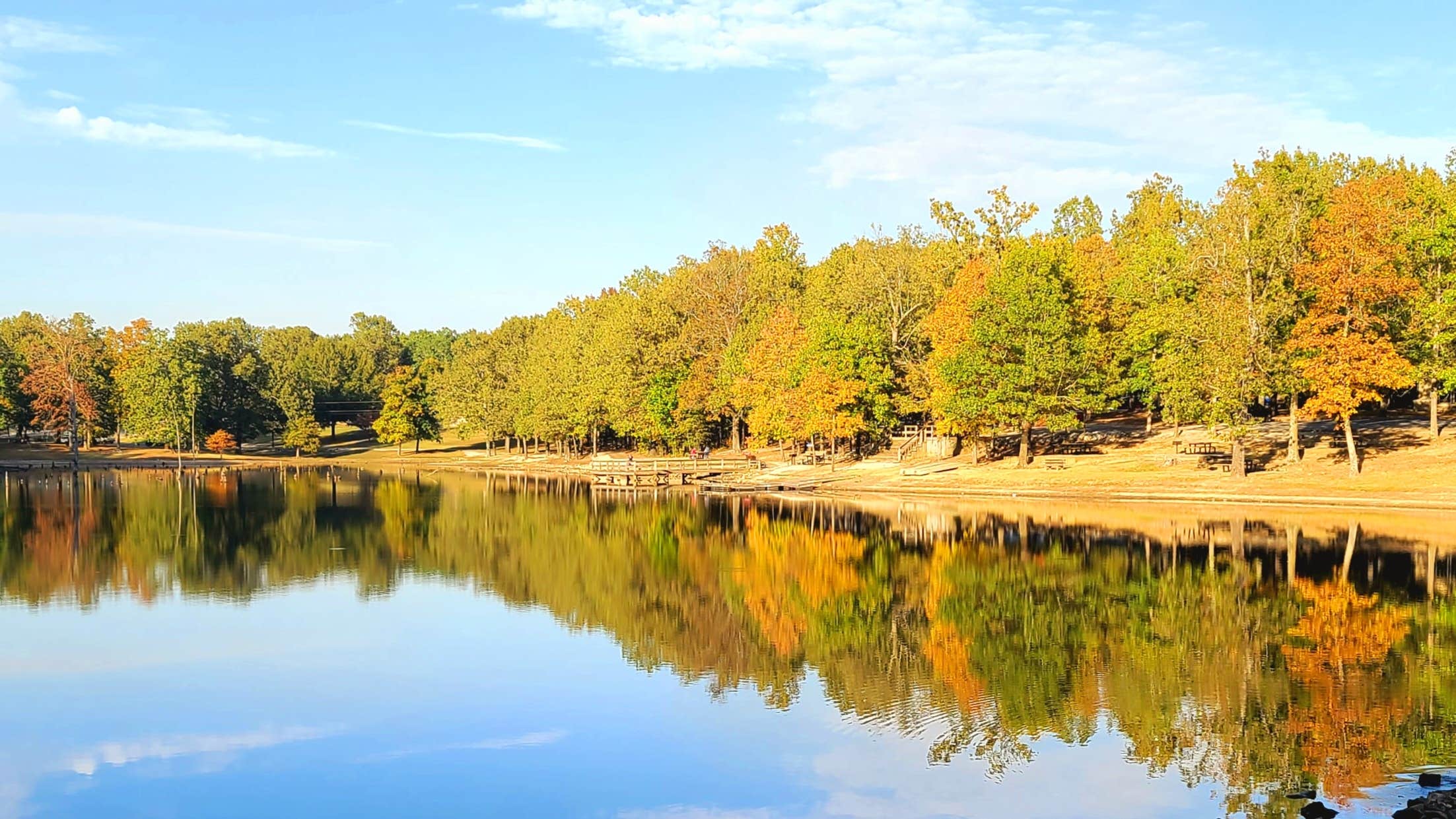 Camper-submitted photo at Davidsonville Historic State Park Campground near Hoxie, AR
