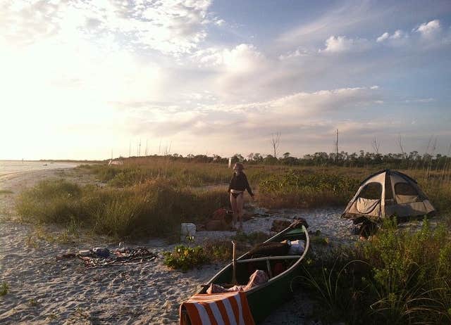 Amy B.'s photo at Fort De Soto Campground near Palmetto, FL