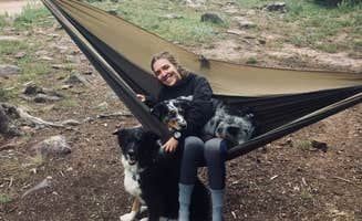 Kaity M.'s photo of camping with pets at Paradise near Altamont, UT
