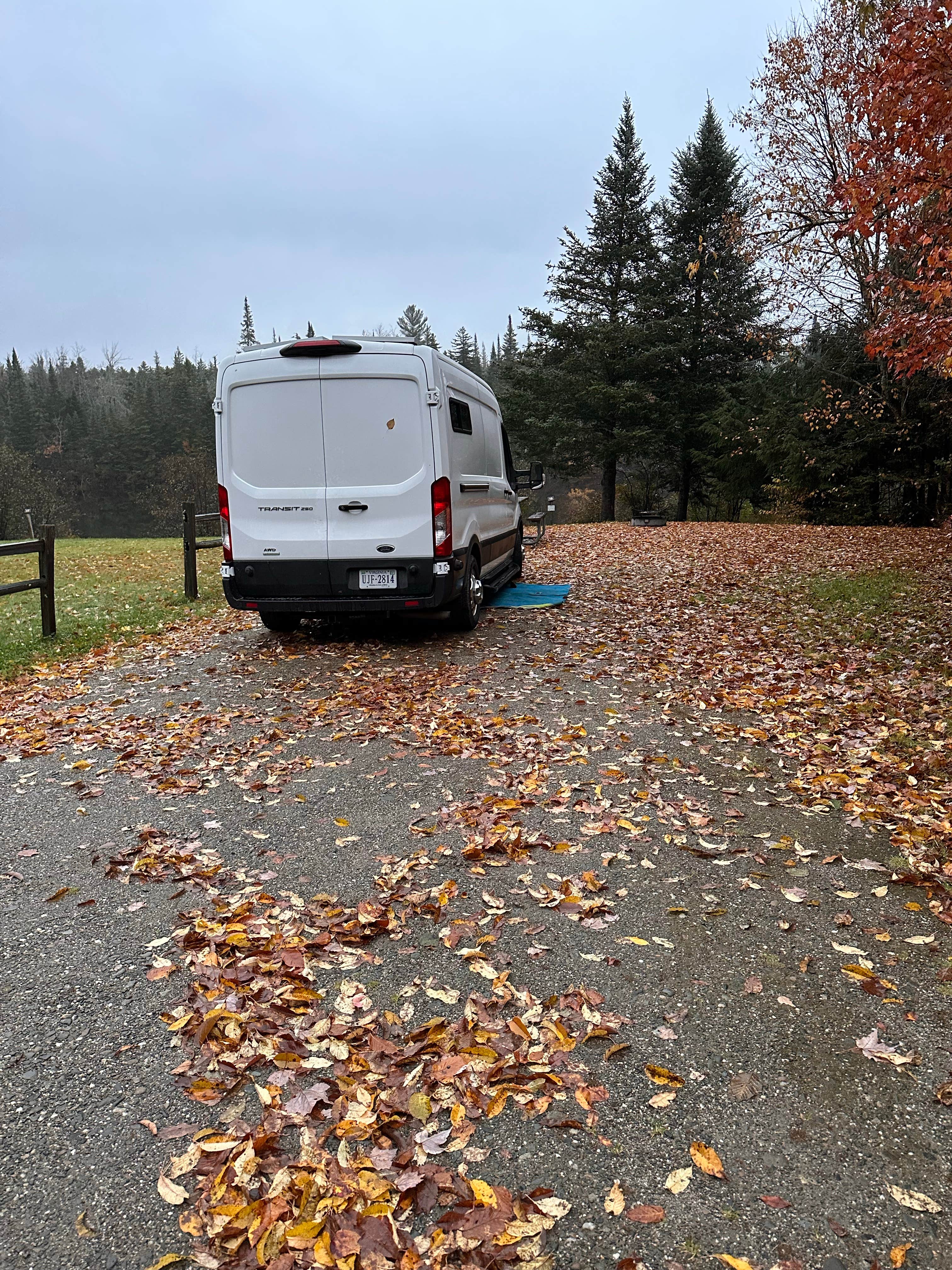 Katy Z.'s photo of rv camping at Mollidgewock State Park Campground near Eustis, ME