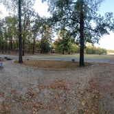 Site 5 panoramic - playground is dead center, cove on the right.