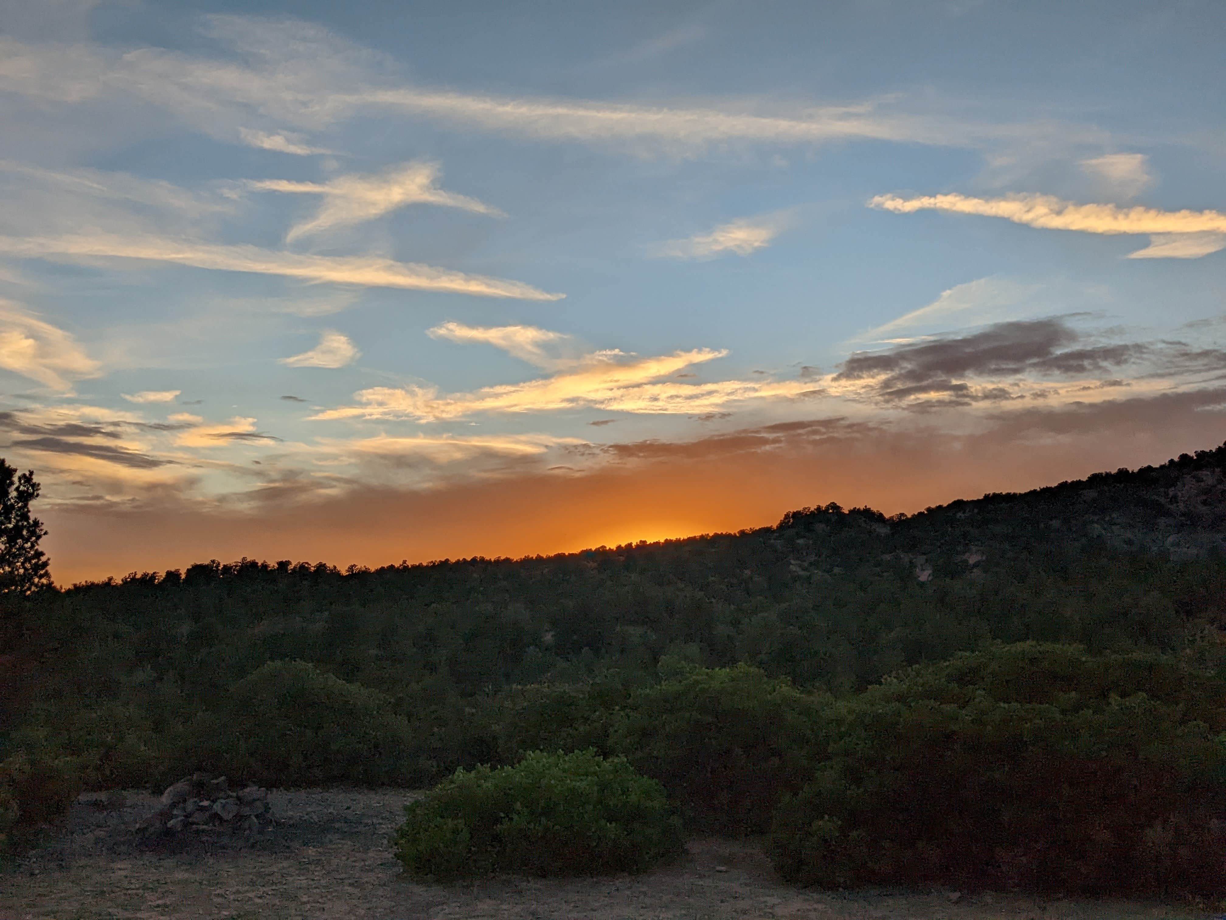 Greg L.'s photo of a dispersed camping area at BLM Road #71 Gravel Pit Dispersed - BLM near Colorado City, AZ