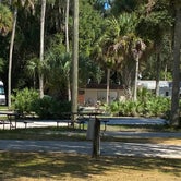 Solid campsites complete with all the expected hook-ups, picnic tables and grills.