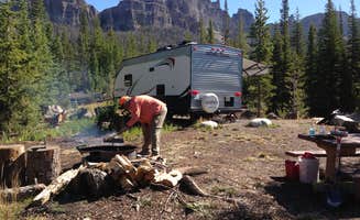 Julie W.'s photo at Brooks Lake Campground near Shoshone National Forest