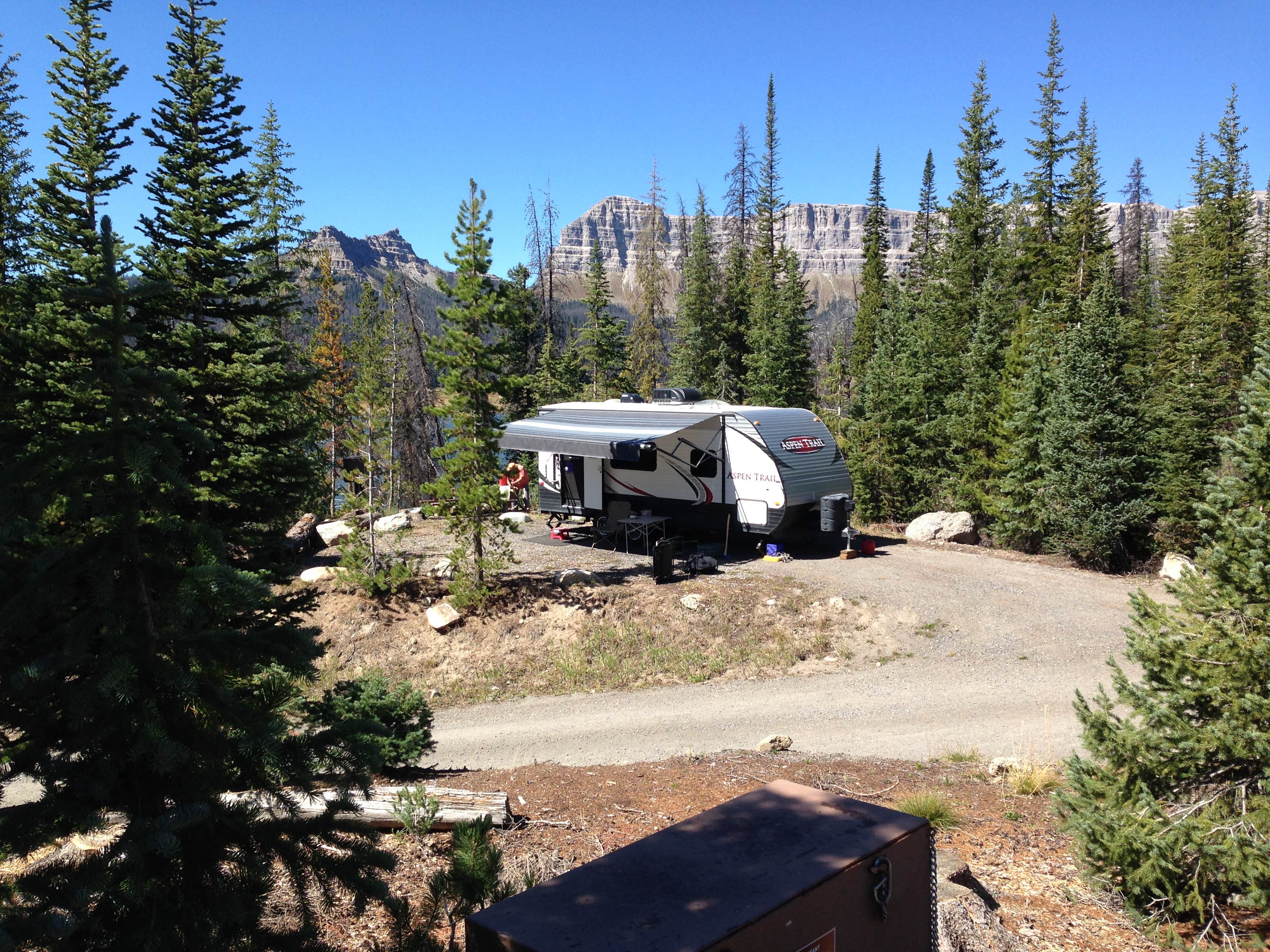 Julie W.'s photo at Brooks Lake Campground near Dubois, WY