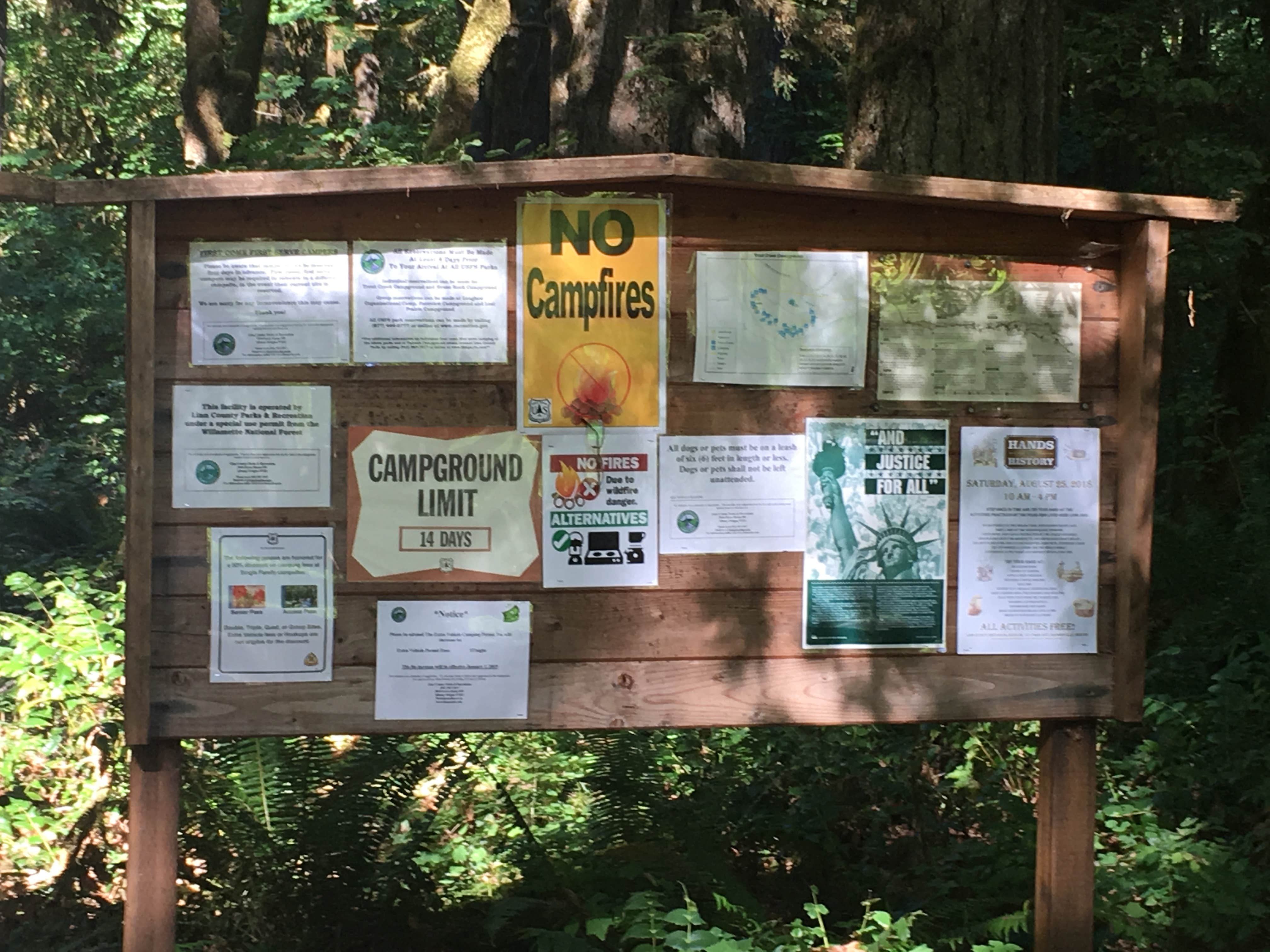 Camper submitted image from Trout Creek Campground - 3