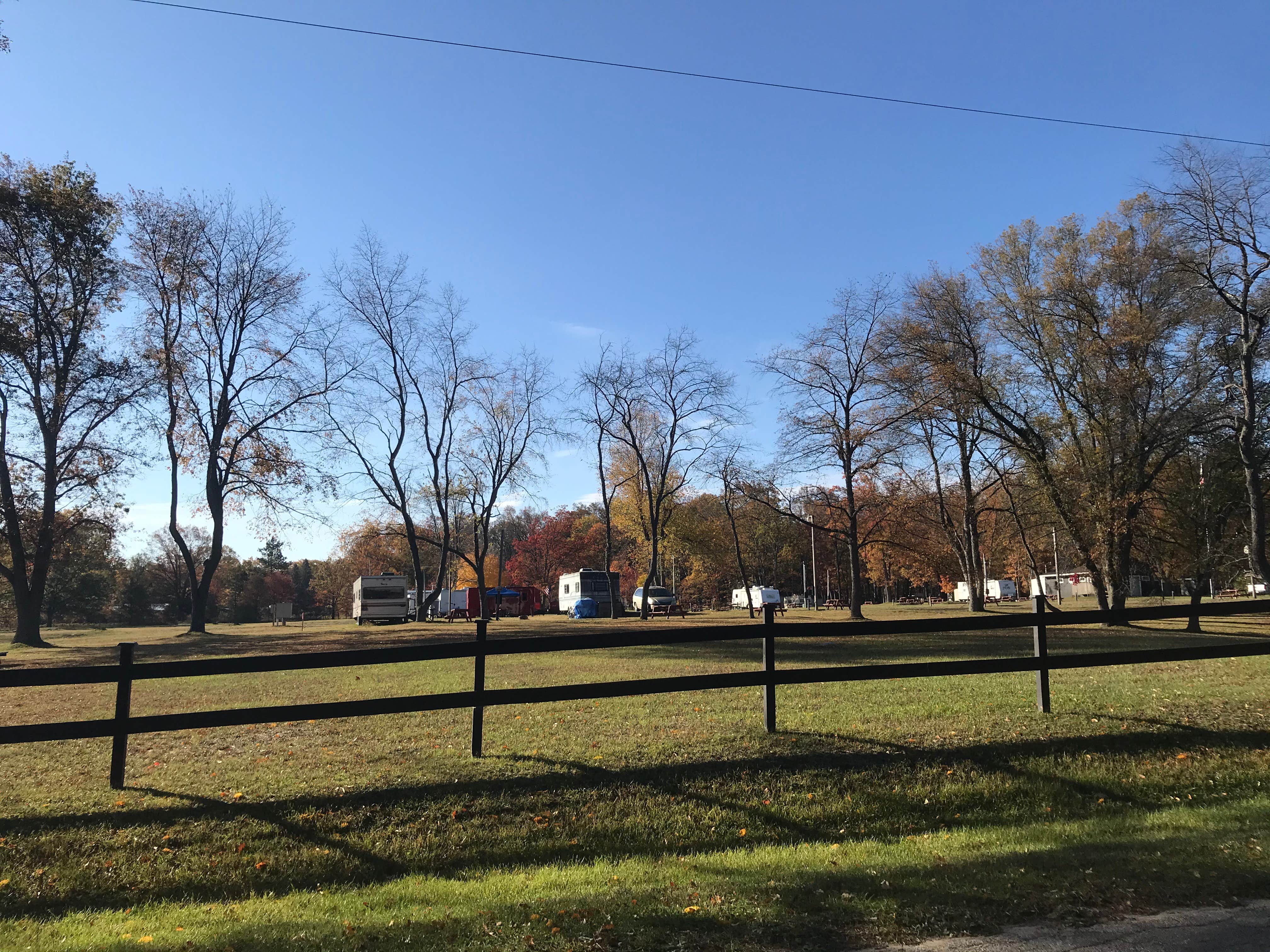 Camper-submitted photo at Harrison RV Family Campground (previously Camp Withii) near Sanford, MI