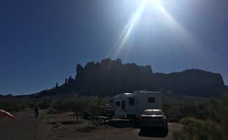 Cassie R.'s photo at Lost Dutchman State Park Campground near Queen Valley, AZ