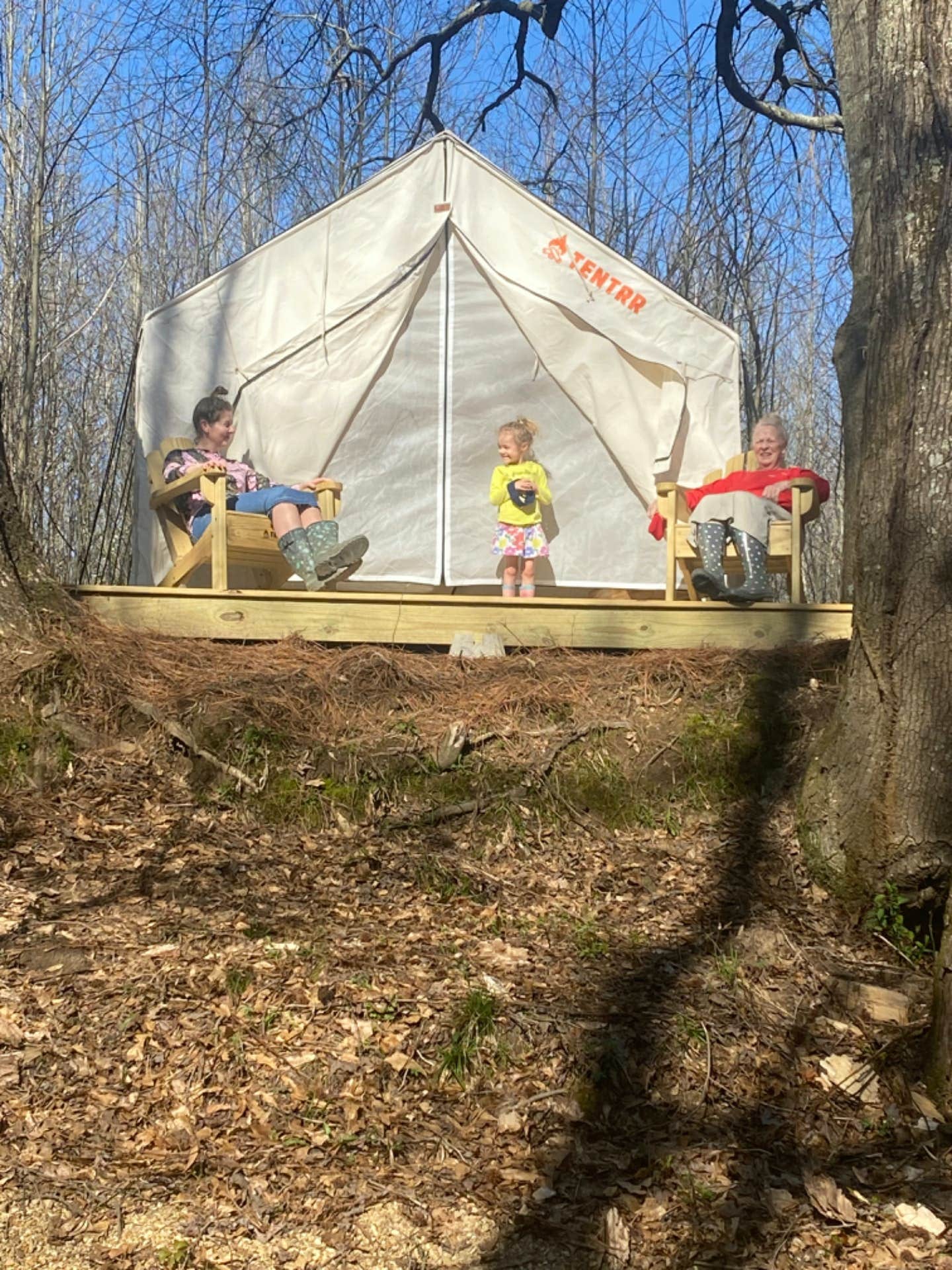 The Dyrt's photo at Tentrr Signature Site - Hidden Creek In Florence near Natchez Trace Parkway