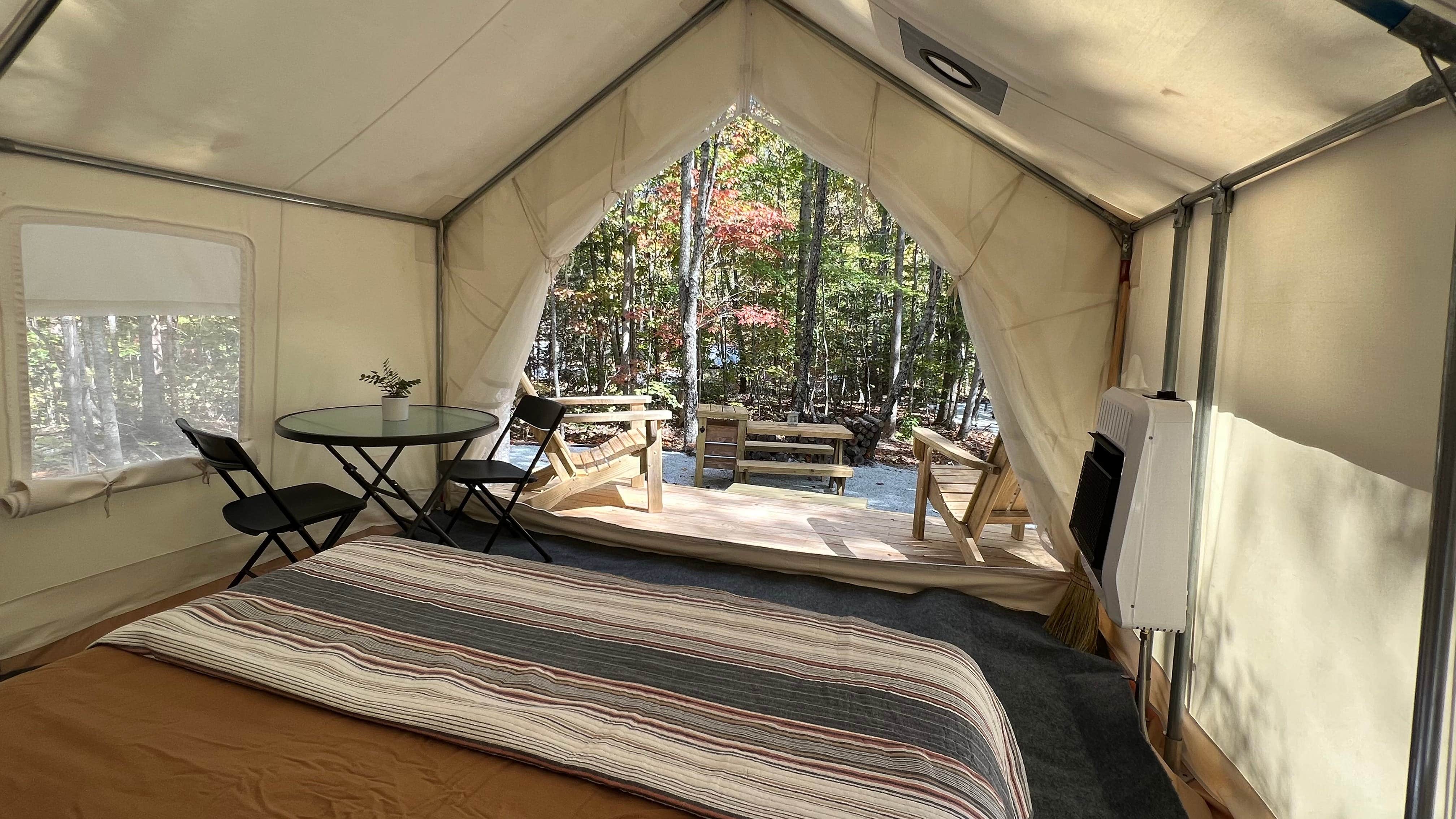 The Dyrt's photo at Tentrr Signature Site - Mountain Memories Retreat - Papa Bear Site near Taylors, SC