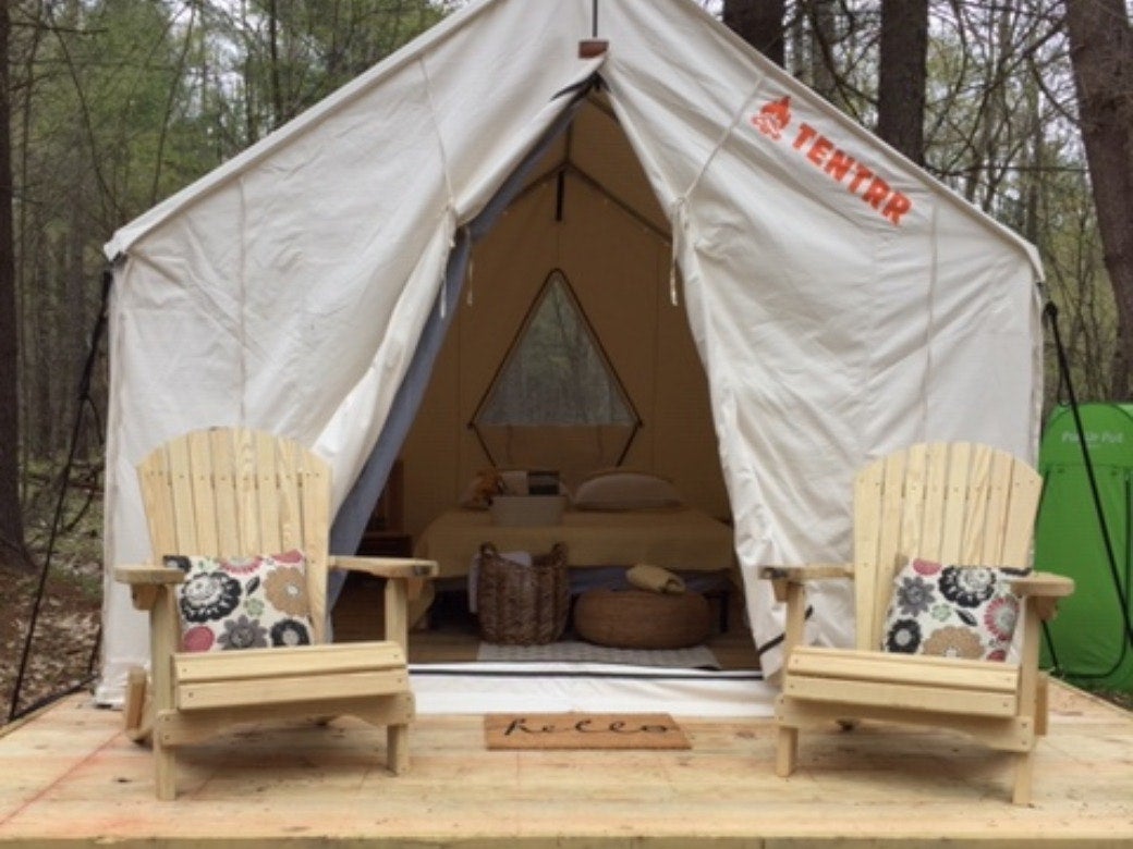 Camper submitted image from Tentrr Signature Site - Pine Spirit - 2