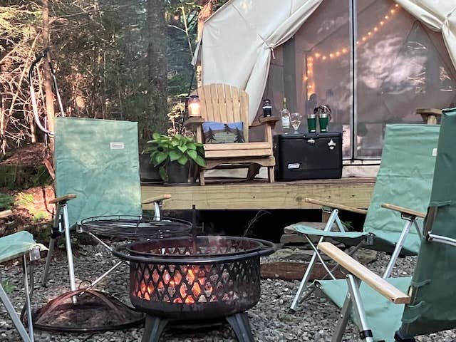 The Dyrt's photo at Tentrr Signature Site - Adirondack - Coleman Outfitted Site near Killawog, NY