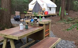 The Dyrt's photo at Tentrr Signature Site - Adirondack - Coleman Outfitted Site near Chenango Forks, NY
