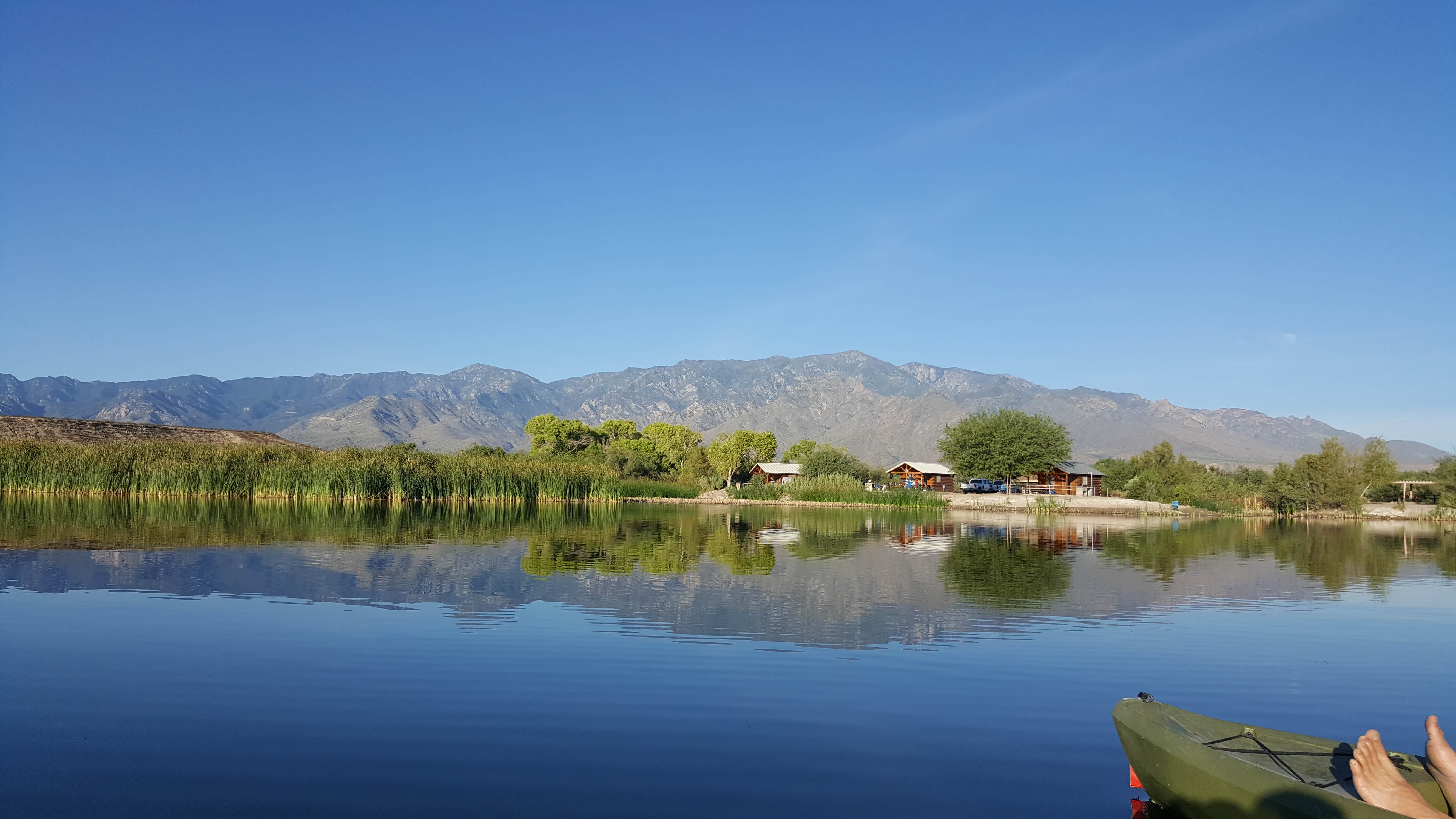 Camper submitted image from Cottonwood Campground — Roper Lake State Park - 4