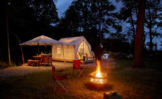 The Dyrt's photo at Tentrr Signature Site - Appalachian Trail Hilltop Hideaway - Coleman Cooking Site near Sloatsburg, NY