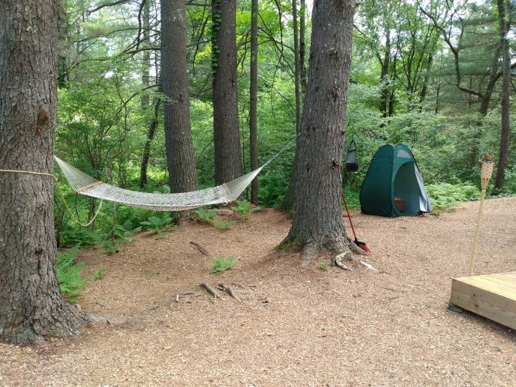 The Dyrt's photo at Tentrr Signature Site - Yankeetown Pond Peace of Mind near Woodstock, NY