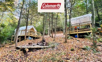 Camping near Whitewater Challengers Adventure Center: Camp Dietrich - Bear Creek Falls Getaway, Jim Thorpe, Pennsylvania