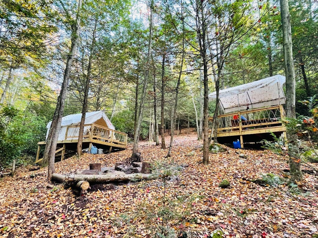 The Dyrt's photo of glamping accommodations at Camp Dietrich - Bear Creek Falls Getaway near Tobyhanna, PA