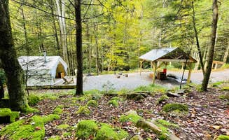 The Dyrt's photo of glamping accommodations at Camp Dietrich - A Creek Runs Through It near Hazleton, PA