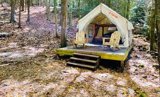 Camping near Mauch Chunk Lake Park: Camp Dietrich - Retreat on Bear Creek, Jim Thorpe, Pennsylvania