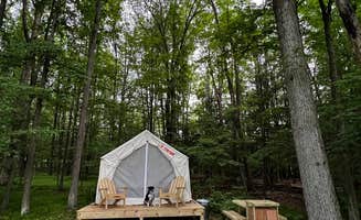 The Dyrt's photo at Tentrr Signature Site - Orchard and Gorge Tent at South Hill Cider - Site #1 near Ithaca, NY