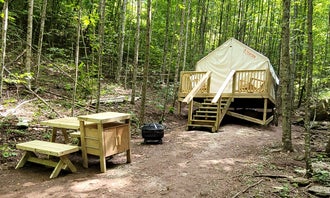 Tentrr Signature Site - Happy Hollow Hideaway Glade site