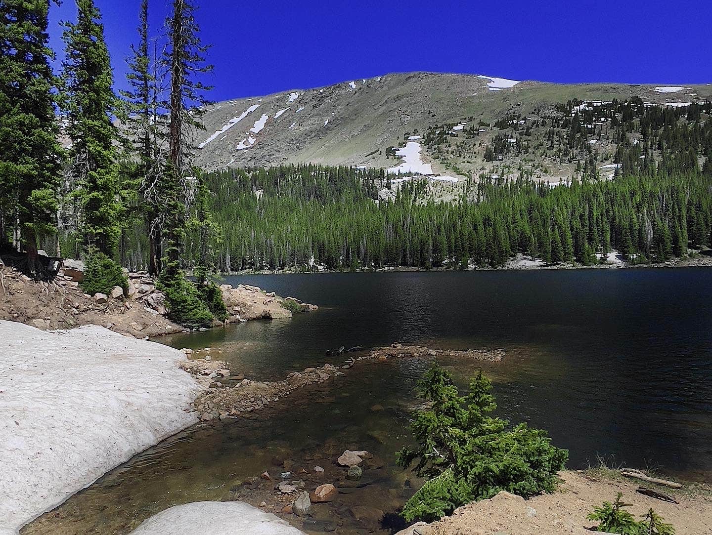 Camper-submitted photo at Bill Moore Lake dispersed near Winter Park, CO